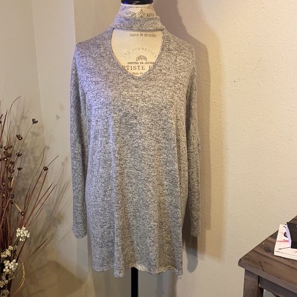 eesome Sweaters - ee:some gray sweater longsleeve Small soft shirt​